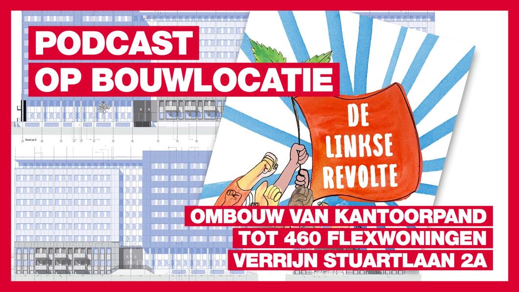 Podcast op bouwlocatie