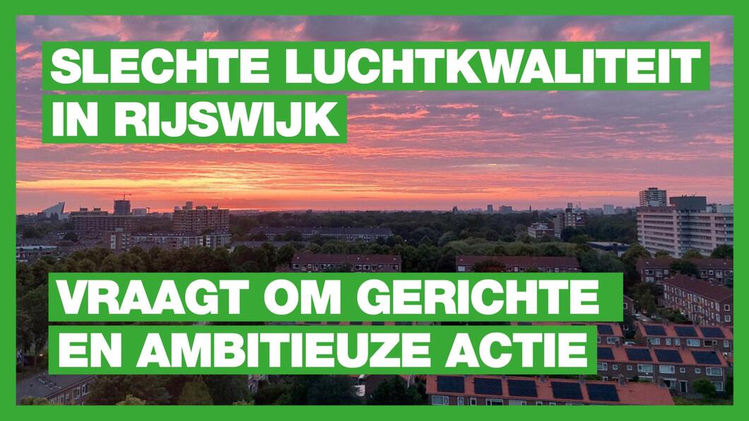 Slechte luchtkwaliteit