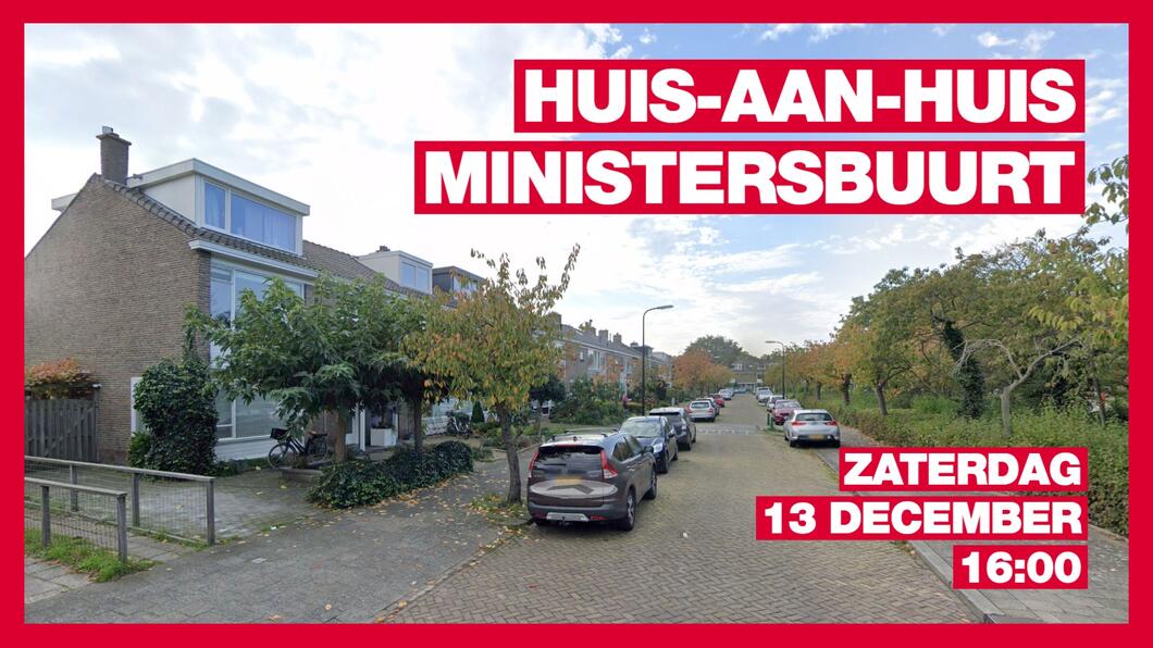 Huis aan huis Ministersbuurt