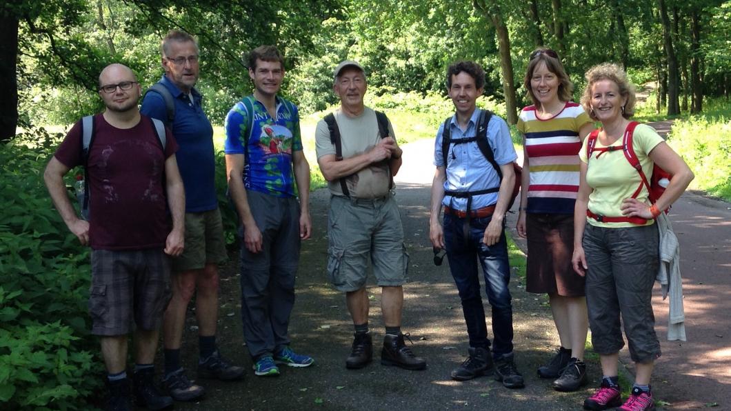 Laatste wandeltraining Nacht van de Vluchteling GroenLinks Rijswijk