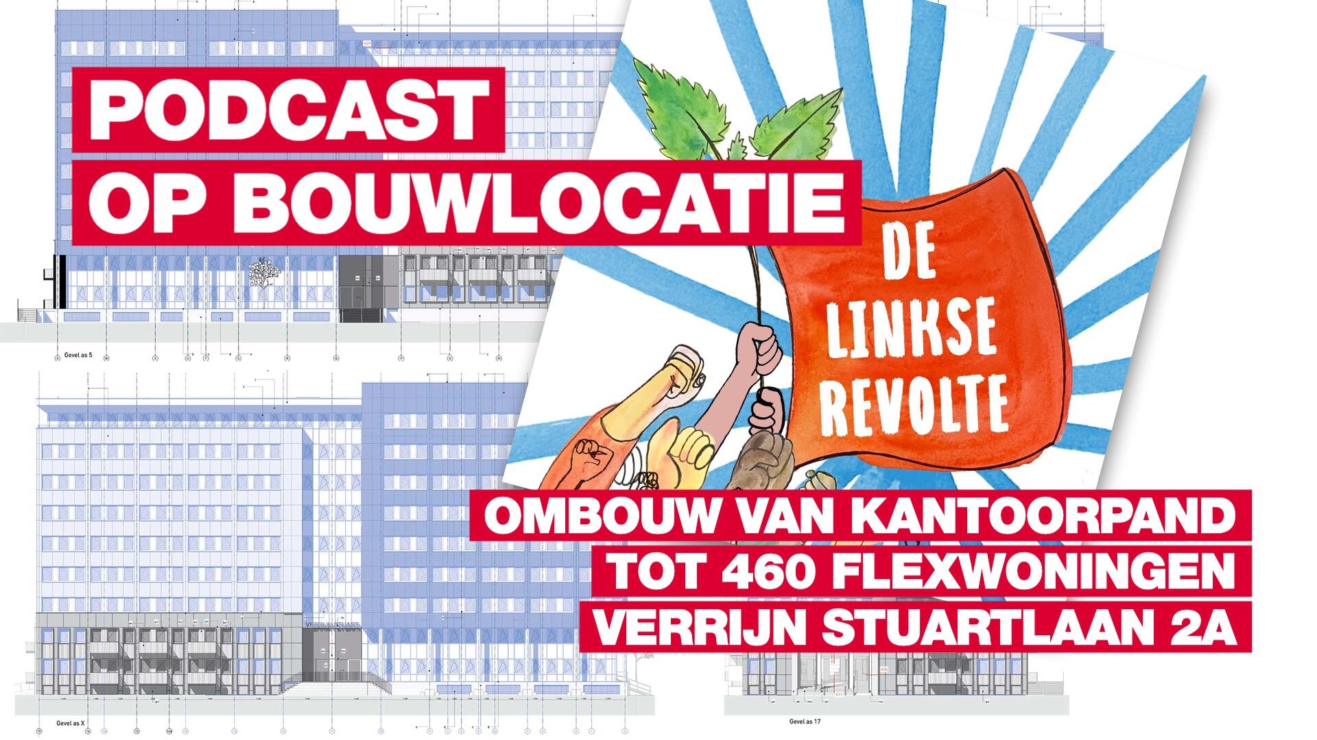 Podcast op bouwlocatie
