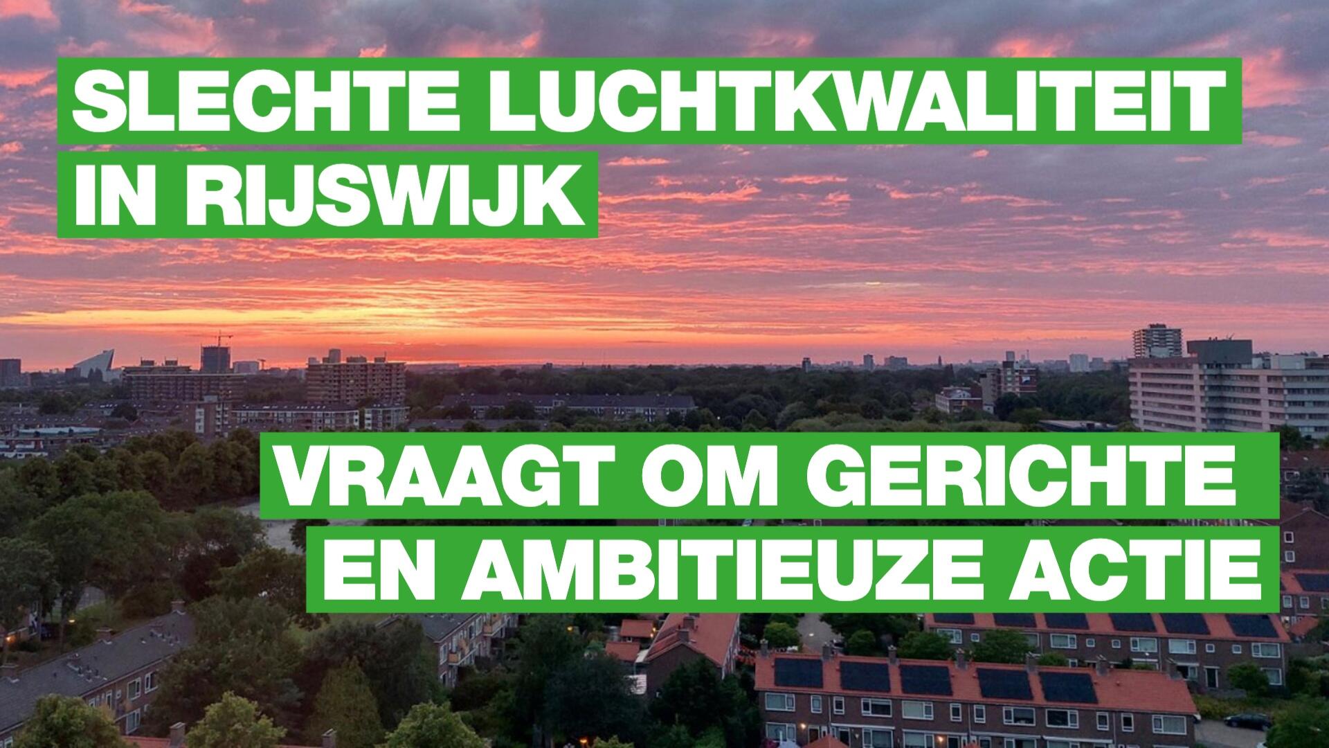 Slechte luchtkwaliteit