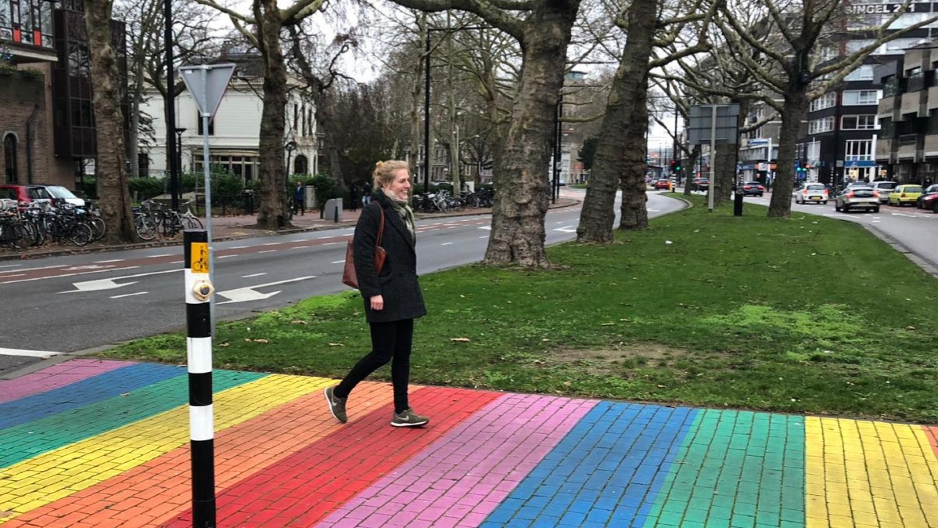Foto Regenboogpad Dordrecht